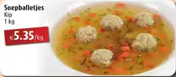 Aronde Soepballetjes Kip aanbieding