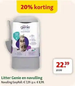 Maxi Zoo Litter Genie en navulling aanbieding