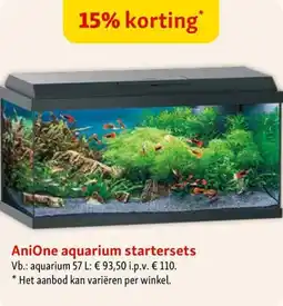 Maxi Zoo AniOne aquarium startersets aanbieding