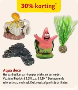 Maxi Zoo Aqua deco aanbieding