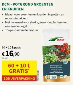 Horta DCM Potgrond Groenten en Kruiden aanbieding