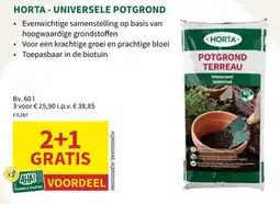 Horta Horta Universele Potgrond aanbieding