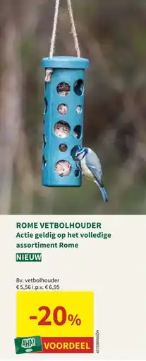 Horta Rome Vetbolhouder Actie Geldig op het Volledige Assortiment Rome aanbieding
