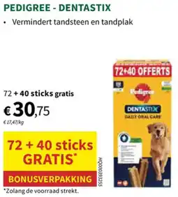 Horta Pedigree Dentastix aanbieding