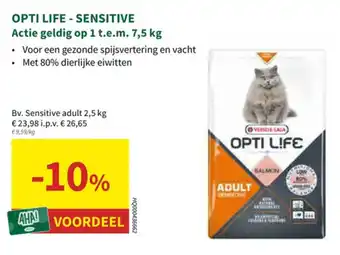 Horta Opti Life Sensitive aanbieding