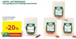 Horta Horta Kattensnacks aanbieding