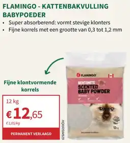 Horta Flamingo Kattenbakvulling Babypoeder aanbieding