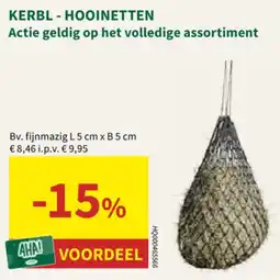 Horta Kerbl Hooinetten aanbieding
