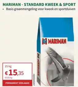 Horta Mariman Standard Kweek & Sport aanbieding