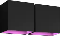 Coolblue Philips Hue Resonate Downward White and Color - zwart 2-pack aanbieding