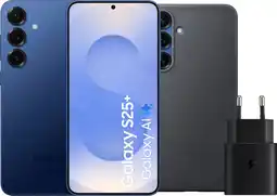 Coolblue Samsung Galaxy S25 Plus 256 Go Bleu Foncé 5G + Pack d'Accessoires aanbieding