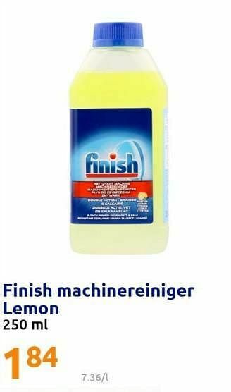 Action Finish machinereiniger lemon aanbieding