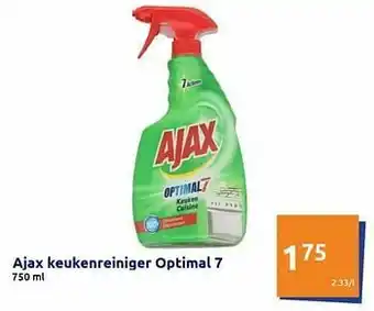 Action Ajax keukenreiniger optimal 7 aanbieding