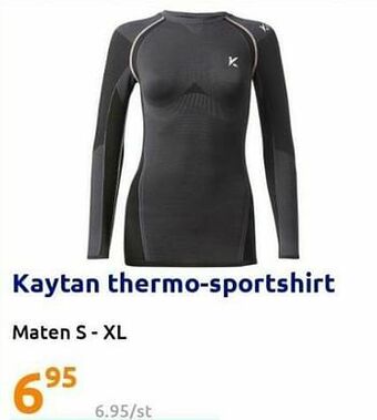 Action Kaytan thermo-sportshirt aanbieding