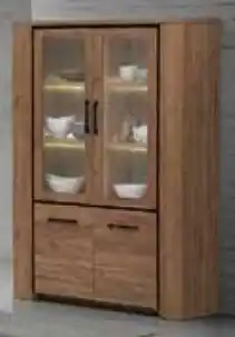 Budget Meubelen Glaskast aanbieding