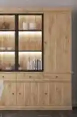 Budget Meubelen 4 Deurs Bib / 2 Glasdeuren aanbieding