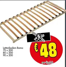 Budget Meubelen Lattenbodem Bama aanbieding