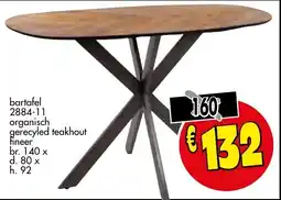 Budget Meubelen bartafel aanbieding