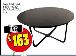 Budget Meubelen Salontafel rond 6202-B340 aanbieding