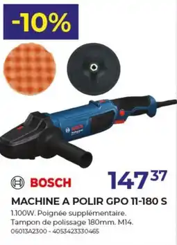 Meno Bosch Machine A Polir GPO 11-180 S aanbieding
