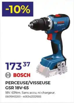 Meno Bosch Perceuse / Visseuse GSR 18V-65 aanbieding