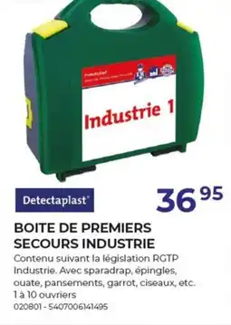 Meno Detectaplast Boite de Premiers Secours Industrie aanbieding