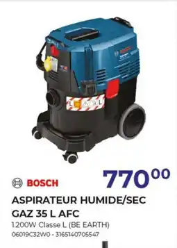Meno Bosch Aspirateur Humide / Sec GAZ AFC aanbieding