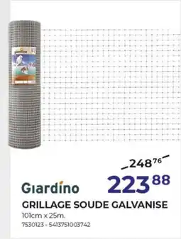 Meno Giardino Grillage Soude Galvanise aanbieding