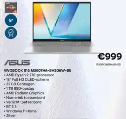 CompuDeals Asus vivobook s16 M3607HA-SH206W-BE aanbieding