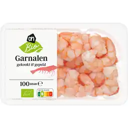 Albert Heijn AH Biologisch Garnalen aanbieding