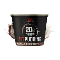 Albert Heijn XXL Nutrition Fitpudding vanille chocolade aanbieding