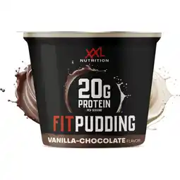 Albert Heijn XXL Nutrition Fitpudding vanille chocolade aanbieding