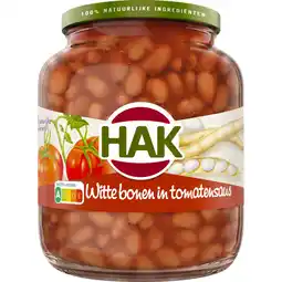 Albert Heijn Hak Witte bonen in tomatensaus aanbieding