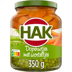 Albert Heijn Hak Doperwtjes met worteltjes aanbieding