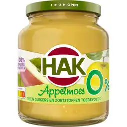 Albert Heijn Hak Appelmoes 0% aanbieding
