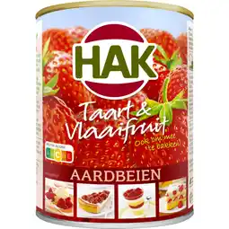 Albert Heijn Hak Taart & vlaaifruit aardbeien aanbieding