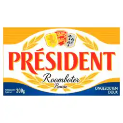 Albert Heijn Président Roomboter ongezouten aanbieding