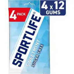Albert Heijn Sportlife Sweetmint 4-pack aanbieding