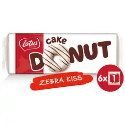 Albert Heijn Lotus Donutcakes zebra kiss bel aanbieding