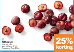 Albert Heijn AH Pruimen aanbieding