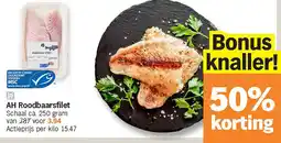 Albert Heijn AH Roodbaarsfilet aanbieding