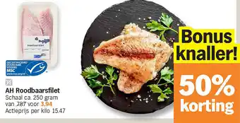 Albert Heijn AH Roodbaarsfilet aanbieding