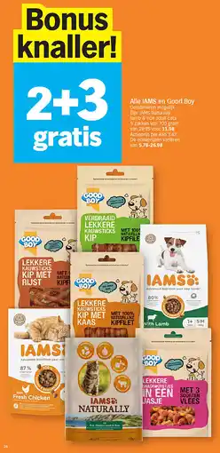 Albert Heijn Alle IAMS en Good Boy aanbieding