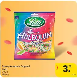 Carrefour Snoep Arlequin Original Lutti aanbieding