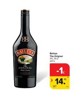 Carrefour Baileys The Original aanbieding