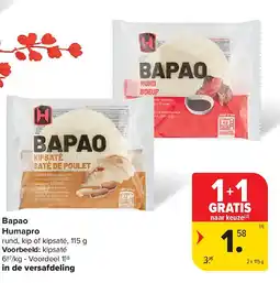 Carrefour Bapao Humapro aanbieding