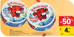 Carrefour Kaas Kiri en La Vache qui rit aanbieding