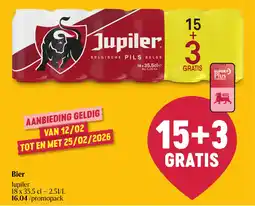 Delhaize Jupiler Bier aanbieding