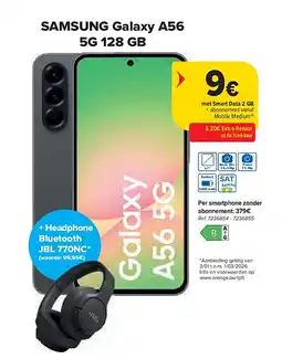 Carrefour SAMSUNG Galaxy A56 5G 128 GB aanbieding