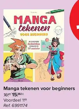 Carrefour Manga tekenen voor beginners aanbieding